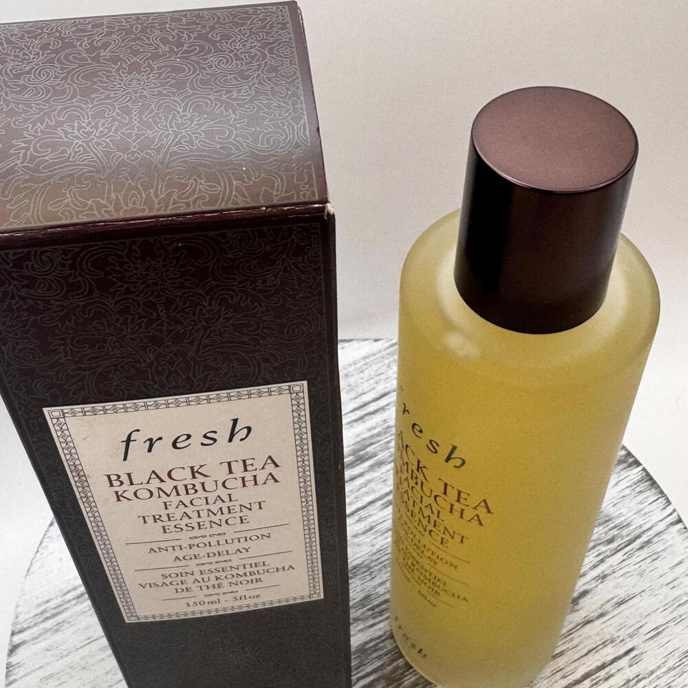 Fresh Black Tea Kombucha Facial Treatment Essence 5oz/150ml Brand New in Box - Picture 5 of 6